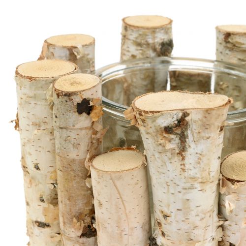 Floristik24 Lanterna betulla Ø17cm H12cm