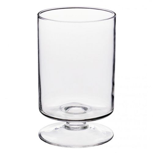 Floristik24 Lanterna Vetro Hurricane Ø7cm H11.5cm 6pz