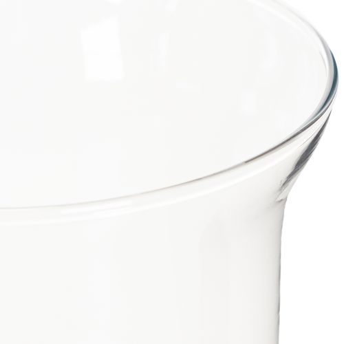 Prodotto Portacandele/vaso in vetro per un design d'interni suggestivo con eleganza classica, 25 cm