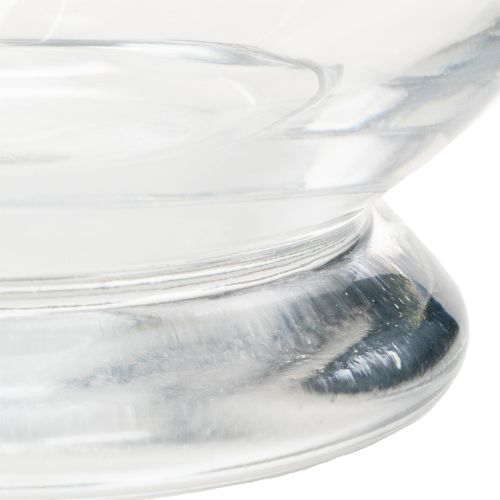 Prodotto Portacandele/vaso in vetro per un design d'interni suggestivo con eleganza classica, 25 cm