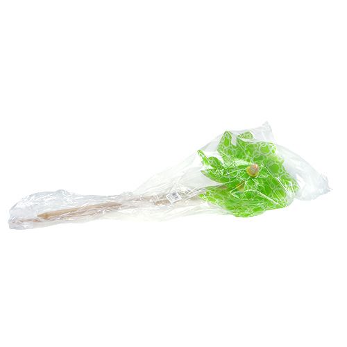 Floristik24 Mulino a vento Ø30cm L 74cm Verde 2 pezzi
