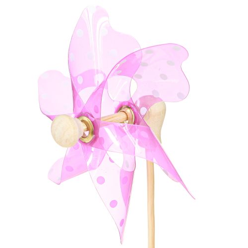 Prodotto Girandola con pois girandola su bastone colorato Ø8,5cm 12 pz