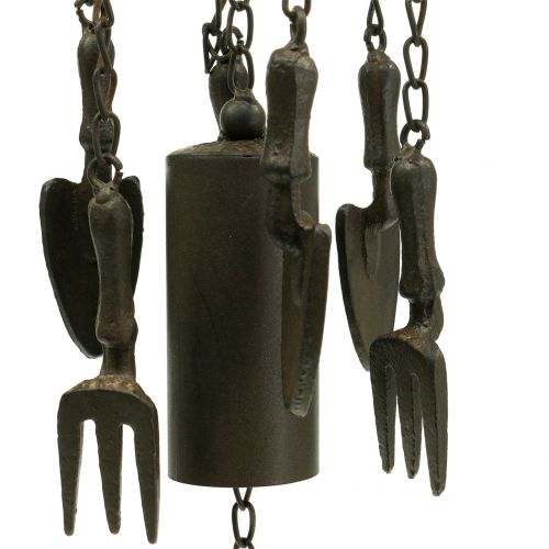 Floristik24 Annaffiatoio per campanelli eolici da appendere marrone scuro 80 cm