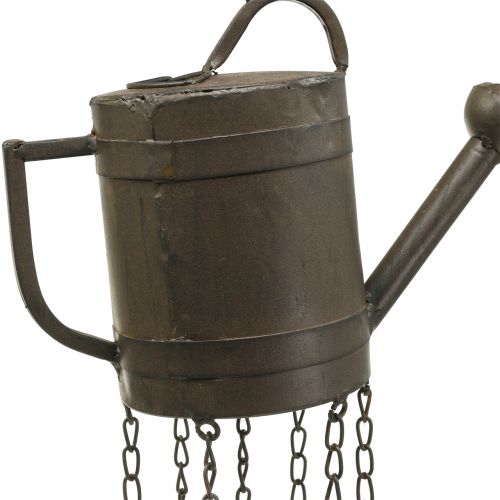 Floristik24 Annaffiatoio per campanelli eolici da appendere marrone scuro 80 cm