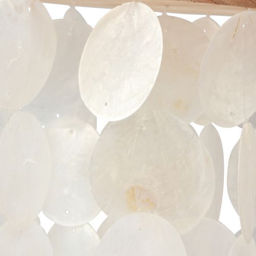 Floristik24 Campanella a vento Capiz conchiglie madreperla naturale L50cm