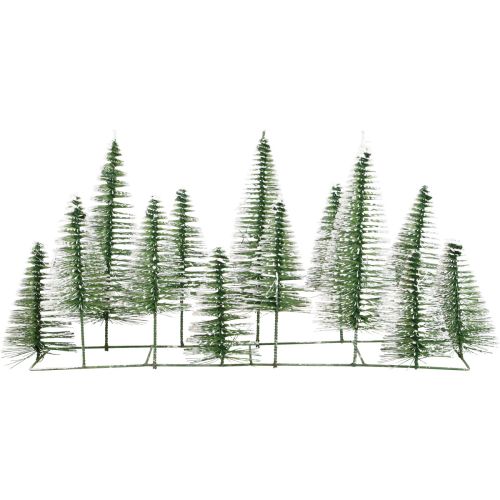 Floristik24 Decorazione foresta invernale decorazione invernale decorazione tavola Natale 46×15 cm