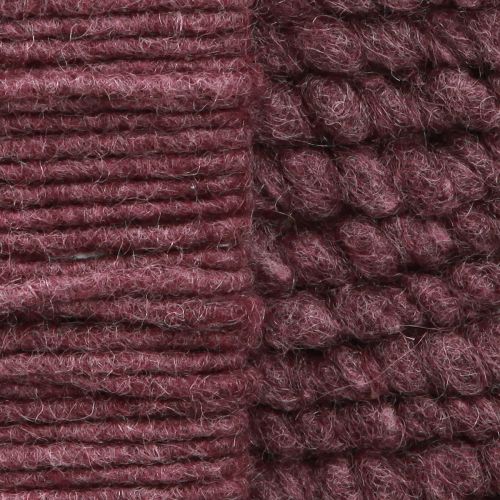 Prodotto Feltro di lana decorativo corda stoppino in feltro filo bacca L7m set 2 pezzi