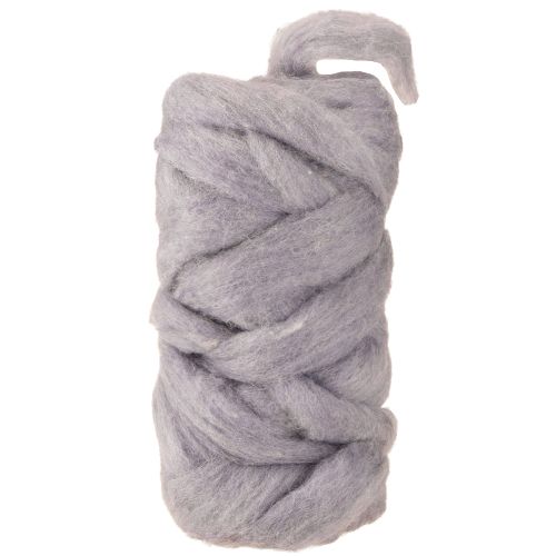 Nastro di lana viola chiaro, 10 m, lana decorativa per fiori e artigianato