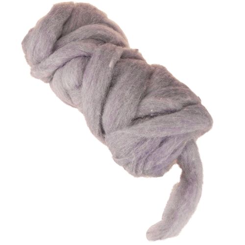 Prodotto Nastro di lana viola chiaro, 10 m, lana decorativa per fiori e artigianato