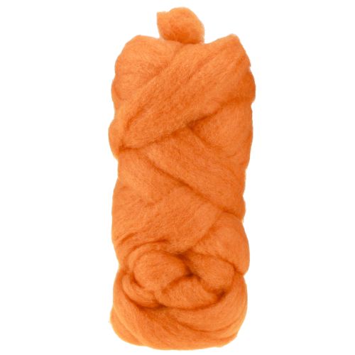 Miccia in lana 10m arancione