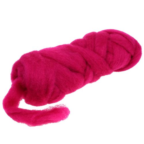 Miccia in lana 10m rosa