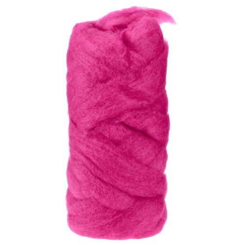 Miccia in lana 10m rosa