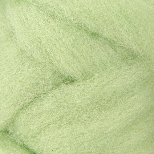 Prodotto Cordone di lana cordone di feltro fusibile di lana verde chiaro Ø4–5cm 10m