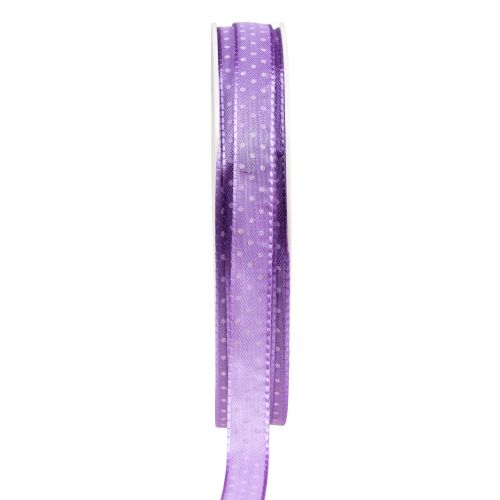 Prodotto Nastro regalo nastro decorativo punteggiato viola 10 mm 25 m