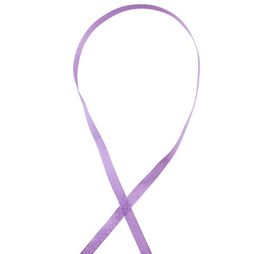 Prodotto Nastro regalo nastro decorativo punteggiato viola 10 mm 25 m