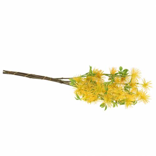 Floristik24 Fiore di seta di xantio giallo 53cm 6pz