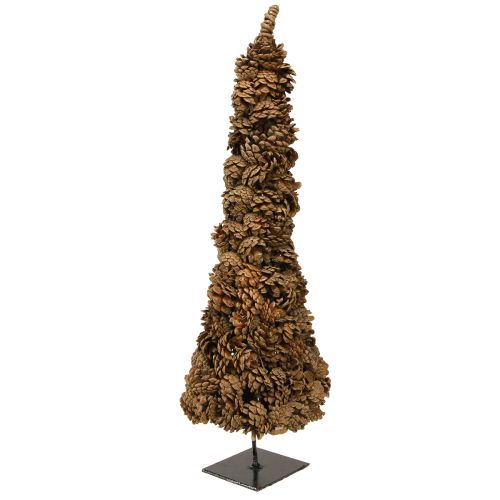 Floristik24 Albero di Natale da tavolo a cono, albero a cono, naturale, 16×60cm