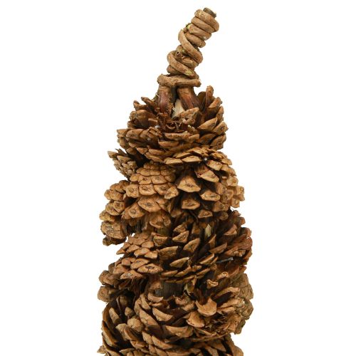 Prodotto Albero di Natale da tavolo a cono, albero a cono, naturale, 16×60cm