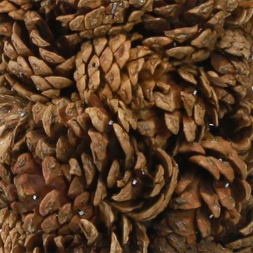 Floristik24 Decorazione a cono per albero di Natale, naturale, 14×50cm