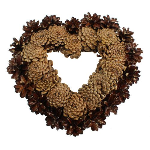 Cuore cono dipinto Ø25cm
