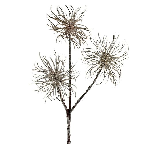 Ramo di amamelide champagne 45 cm 3 pz