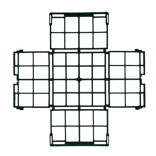 Prodotto Griglia Brick 1/2 260mm x 260mm x 75mm piatta 20 pz