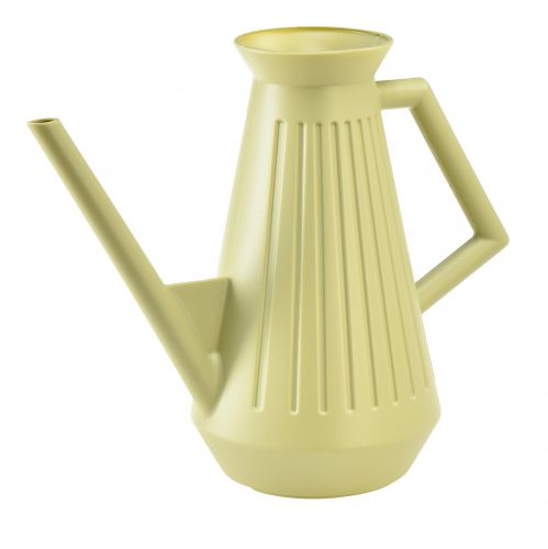 Floristik24 Annaffiatoio per interni vaso da fiori retrò verde oliva 24,5 cm 1,8 l