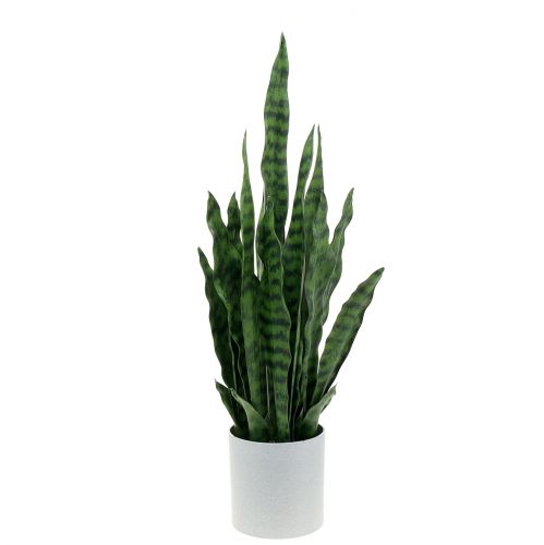 Sansevieria artificiale in vaso H62cm