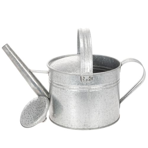 Annaffiatoio vintage in zinco, 27 cm - fioriera per giardino e patio, vaso da fiori in metallo | Floristik24.it