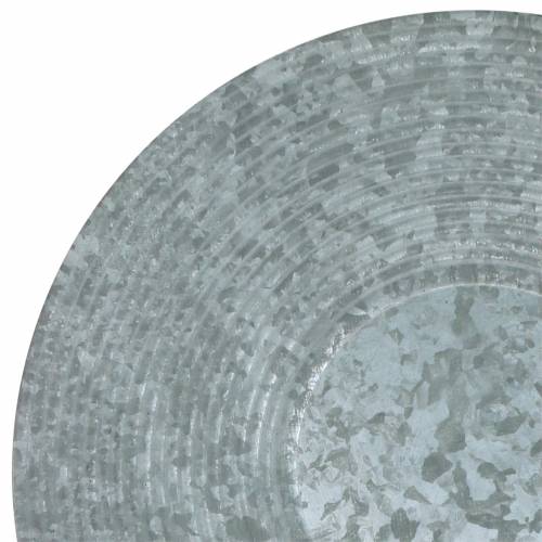 Prodotto Piatto decorativo in zinco Ø35cm