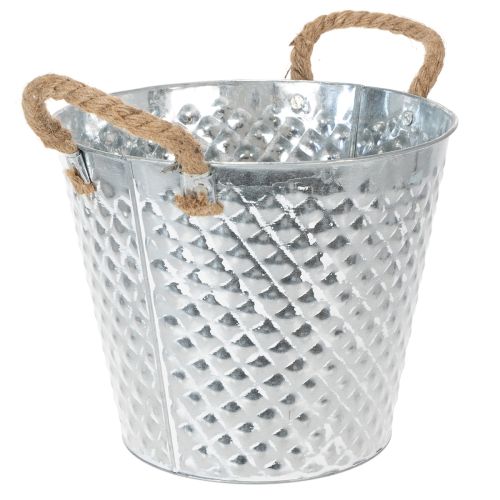 Vaso in zinco, a forma di