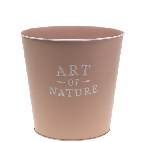 Prodotto Vaso da fiori in zinco Art of Nature rosa antico Ø17,5 cm H15 cm