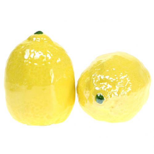 Floristik24 Ceramica limone 7cm 3pz