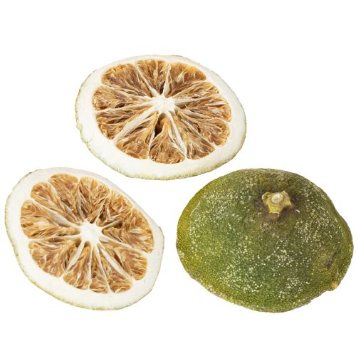 Floristik24 Limone mezzo verde 500g