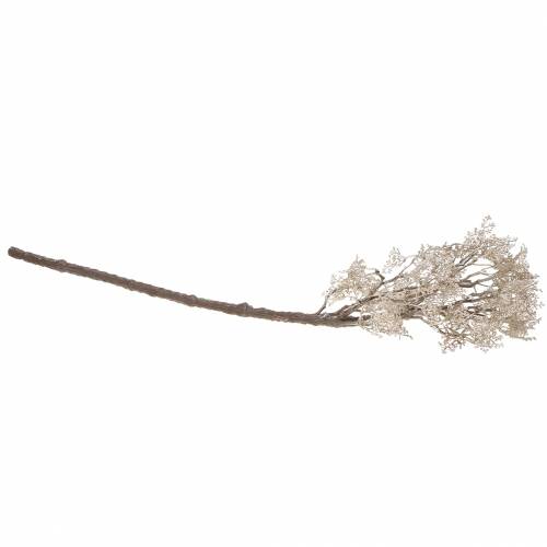 Floristik24 Ramo decorativo oro rosa metallizzato 62cm