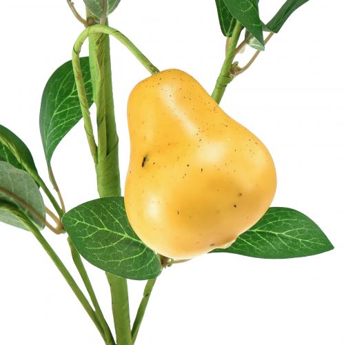 Prodotto Ramo decorativo artificiale ramo di pera decorazione ramo giallo 75 cm