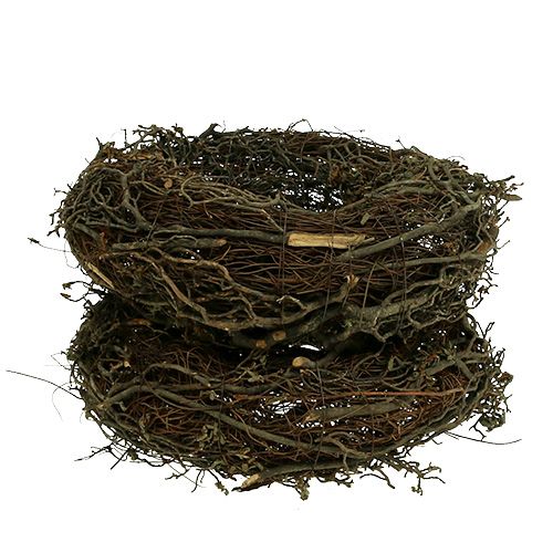Floristik24 Ghirlanda di rami Ø25cm 2pz. Natura