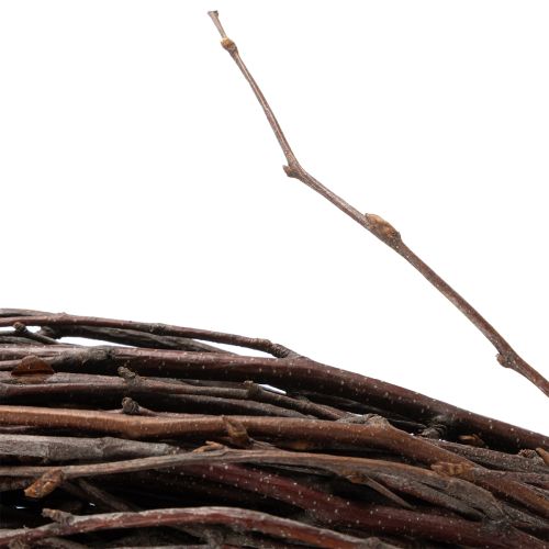 Prodotto Ghirlanda decorativa classica in salice per composizioni creative, 59 cm