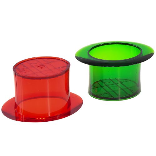 Prodotto Cilindro decorativo per fioriera decorazione da tavolo colorata 12×10×6,5 cm 9 pezzi