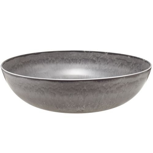 Prodotto Elegante ciotola grigio opaco 37 cm - superficie strutturata, versatile per la decorazione - 3 pezzi