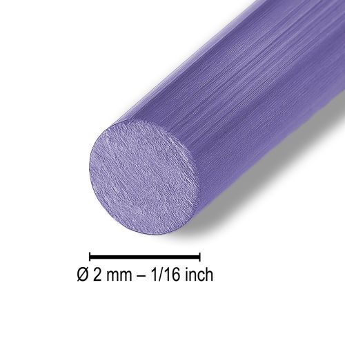 Prodotto Filo di alluminio 2mm 100g lavanda