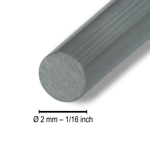 Prodotto Filo di alluminio Ø2mm antracite filo decorativo tondo 500g 60m