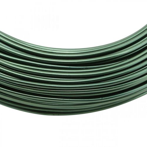 Prodotto Filo Alluminio Ø2mm Verde Petrolio Tondo 480g