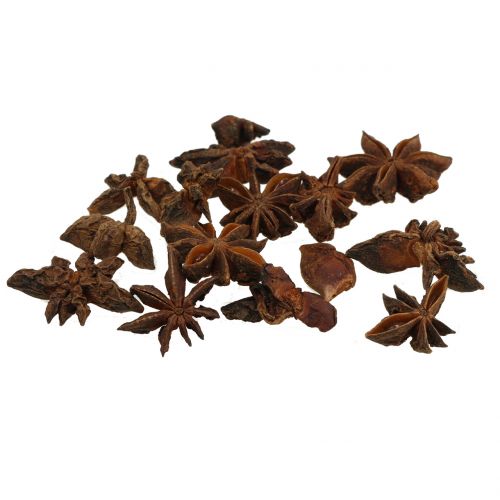 Floristik24 Anice stellato oggetto decorativo artigianale decorazione naturale anice essiccato 250g