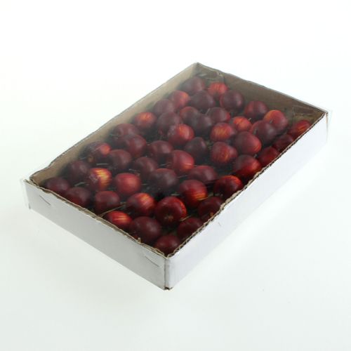 Floristik24 Mini mele in filo 2cm 48 pz
