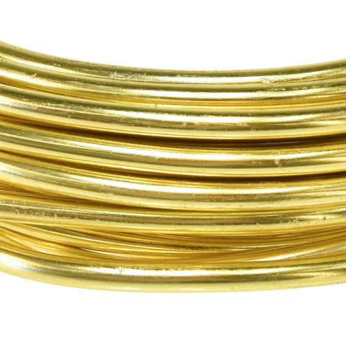 Prodotto Filo artigianale filo di alluminio per artigianato oro Ø5mm 500g