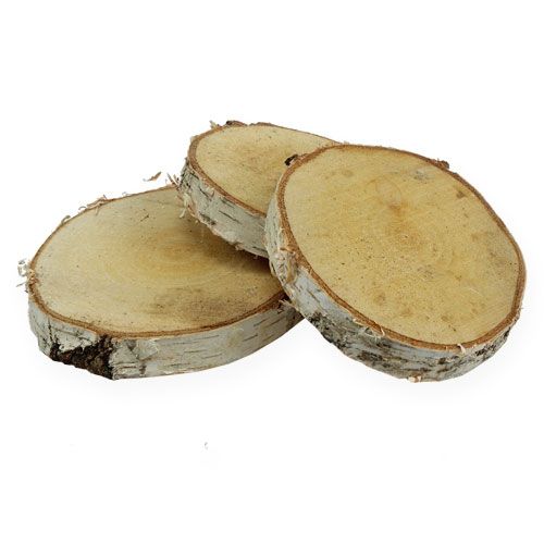 Prodotto Fette di betulla rotonde naturali 10 pz