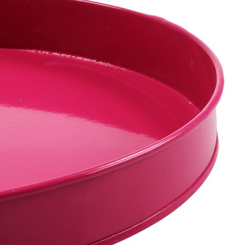 Floristik24 Sottobicchieri rotondi Ø23cm 5 pezzi. rosa
