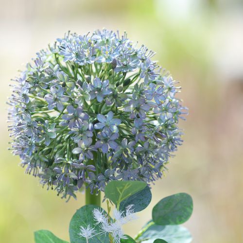 Prodotto Ramo fiorito di Allium artificiale, aspetto realistico, 90 cm