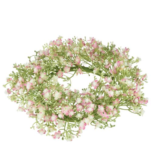 Prodotto Decorazione da parete ghirlanda di fiori artificiali ghirlanda per porta Ø30cm H6cm